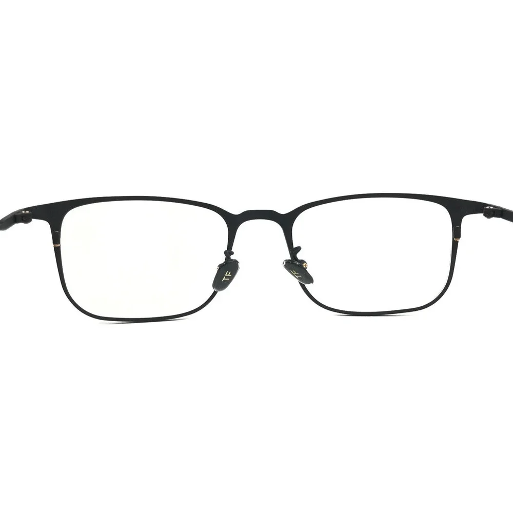 Tom Ford Eyeglasses Frames TF5929-D-B 005 Matte Black Gold Rectangle 51-19-140